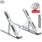Aluminum Alloy Laptop Stand — Adjustable, Foldable & Non-Slip Cooling Holder - Shopthatapp.ca