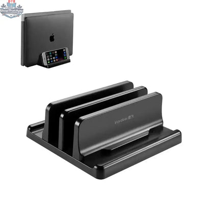 Vertical Laptop Stand Plastic Portable Macbook/Tablet/Phone Holder Adjustable Desktop Notebook Dock Space Save Accessory-Vaydeer - Shopthatapp.ca
