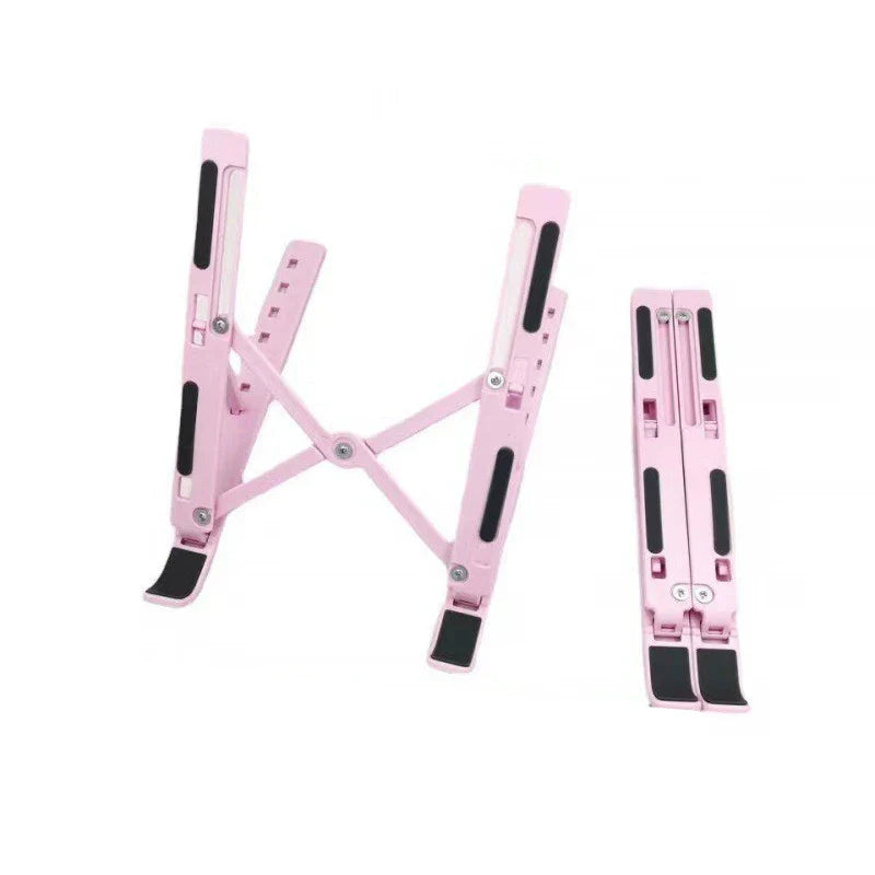 8 Gear Foldable  Laptop plastic Stand Holder Portable Notebook Support Base Adjustable Riser Cooling Bracket  Cooler Accessories