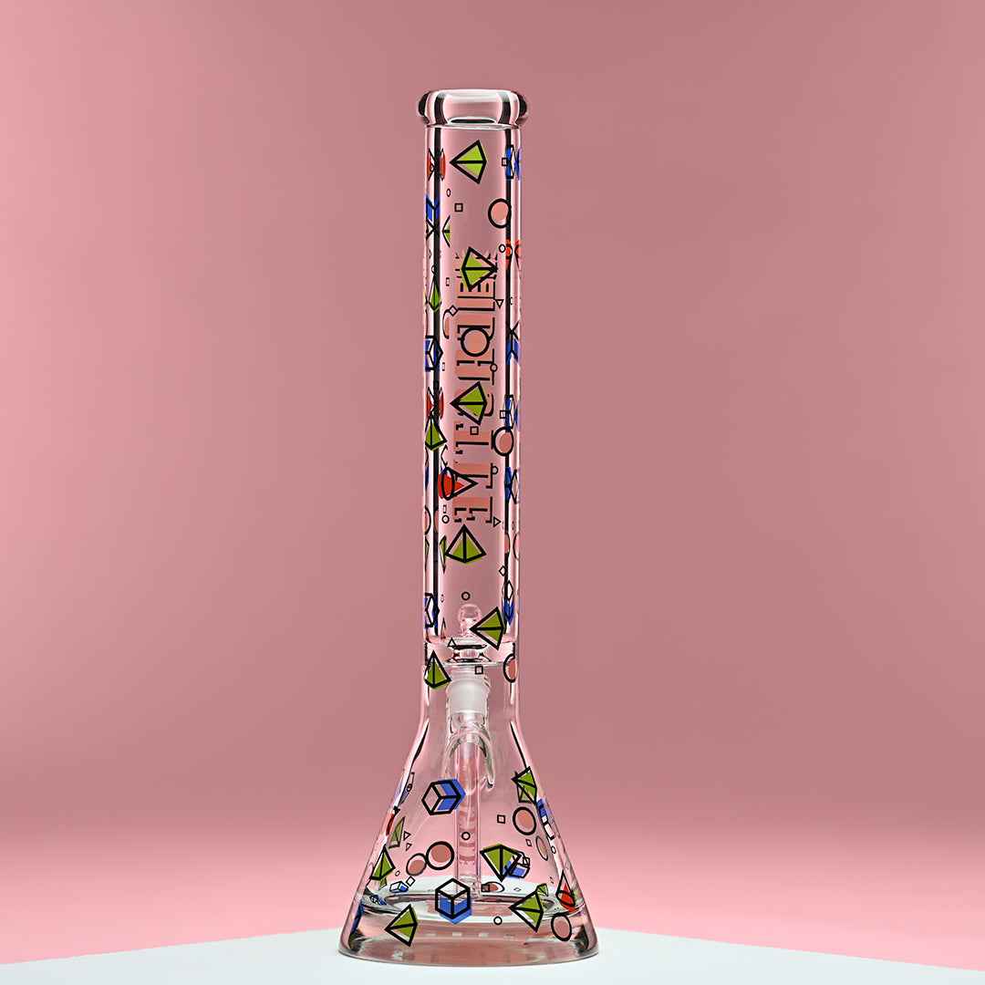 Shapes (18″) Traditional Style Beaker Bong