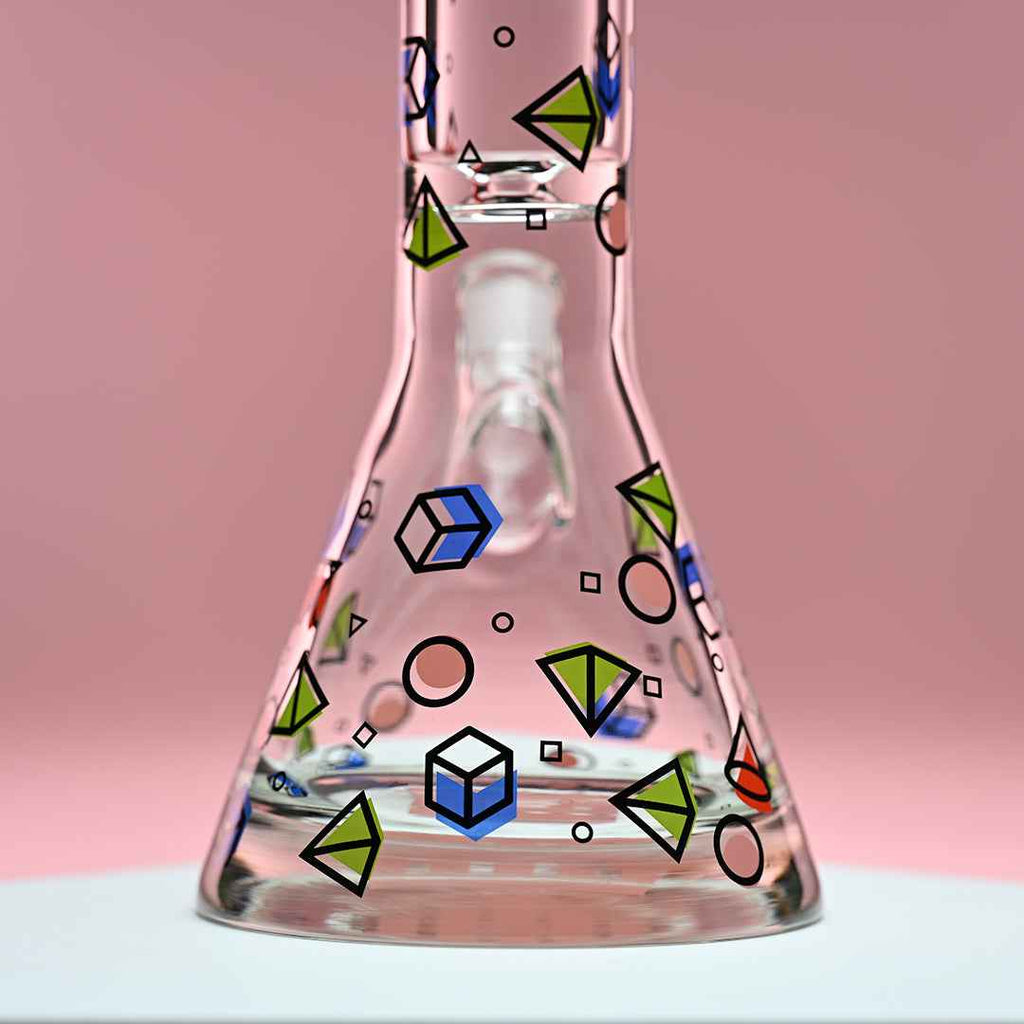 Shapes (18″) Traditional Style Beaker Bong