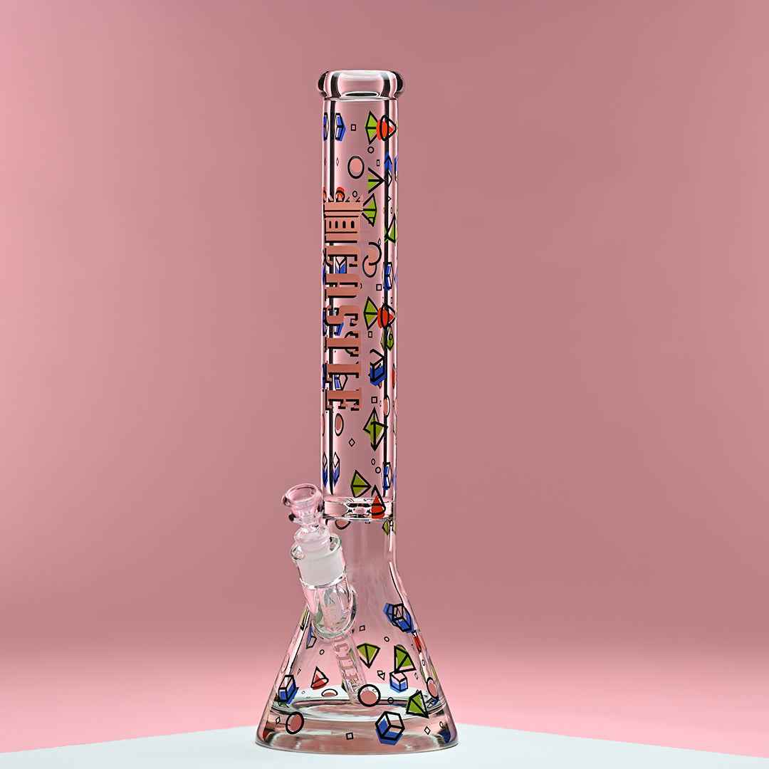 Shapes (18″) Traditional Style Beaker Bong