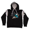 San Jose Sharks Varsity Retro Style Hoodie - Shopthatapp.ca