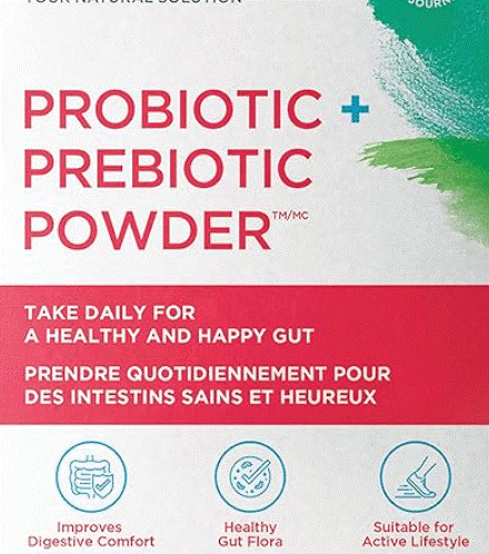 Prebiotic Fiber Powder — Psyllium Husk & Inulin Gut Nourishing Blend