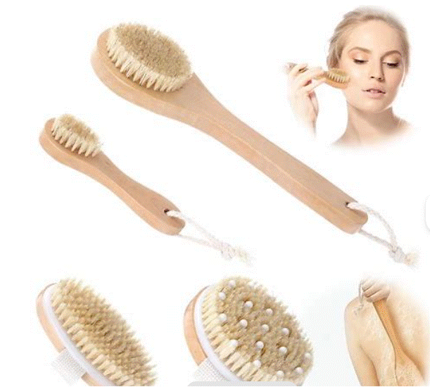 Dry Brushing Kit — Natural Lymphatic Drainage & Gut Detox Body Brush Set