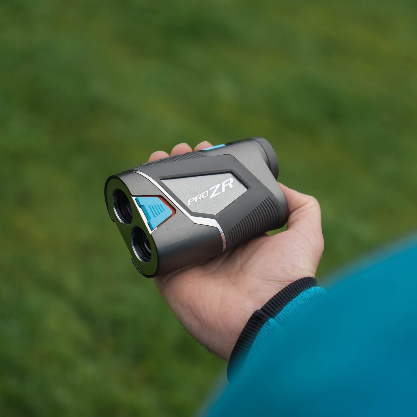 Shot Scope PRO ZR Golf Laser Rangefinder - 1500-Yard Dual Optics, Target-Lock Vibration, Cart Magnet, DuraShield Hardshell - Shopthatapp.ca