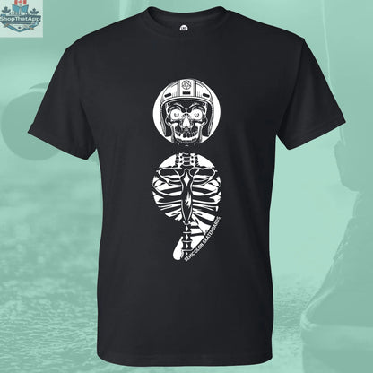Unisex Skulliicolon T-shirt by Semicolon Skateboards featuring a graphic skull design on a casual tee.