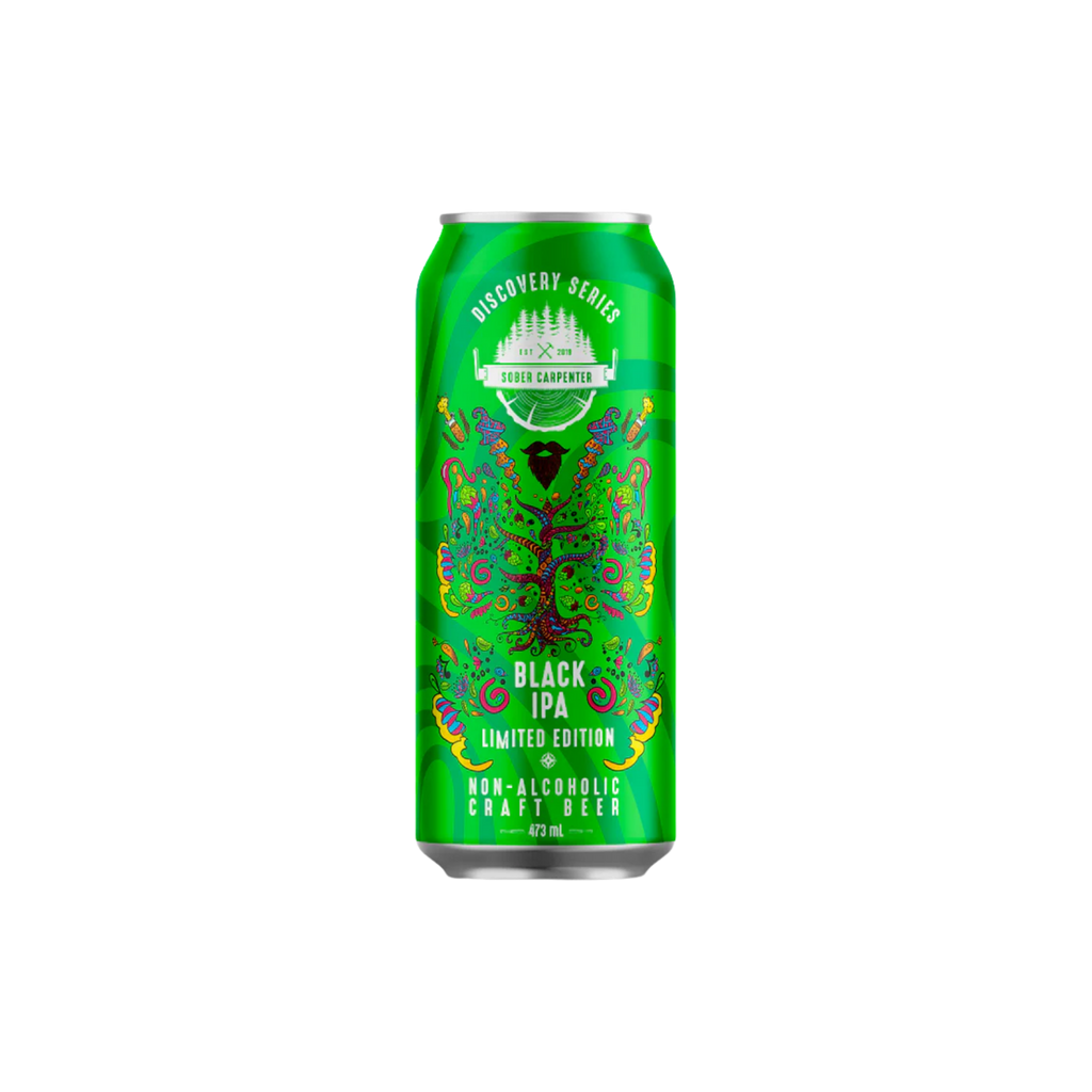 Sober Carpenter Black IPA - Craft Beer with Bold Flavors and Unique Character