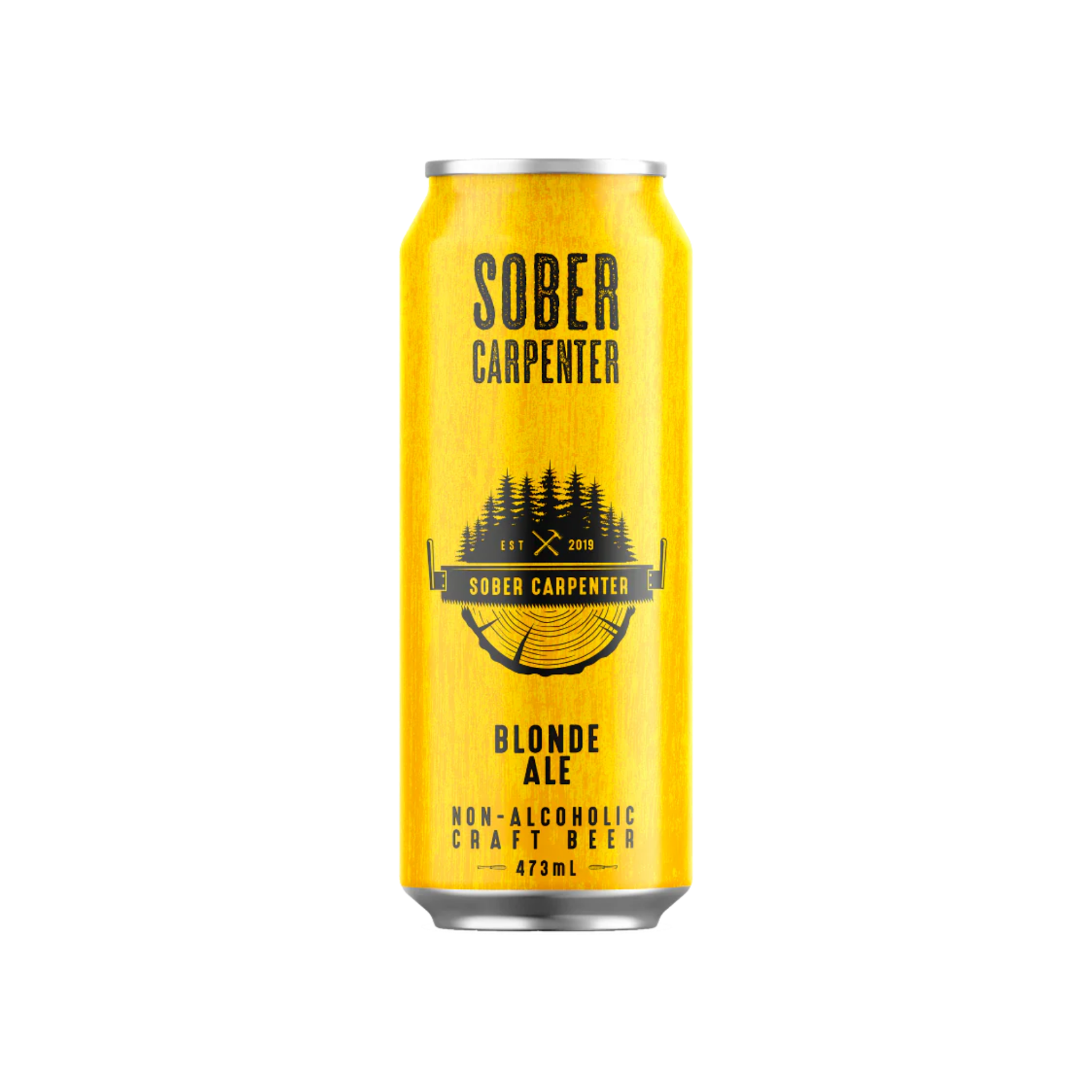 Sober Carpenter Blonde Beer - Refreshing Non-Alcoholic Craft Brew