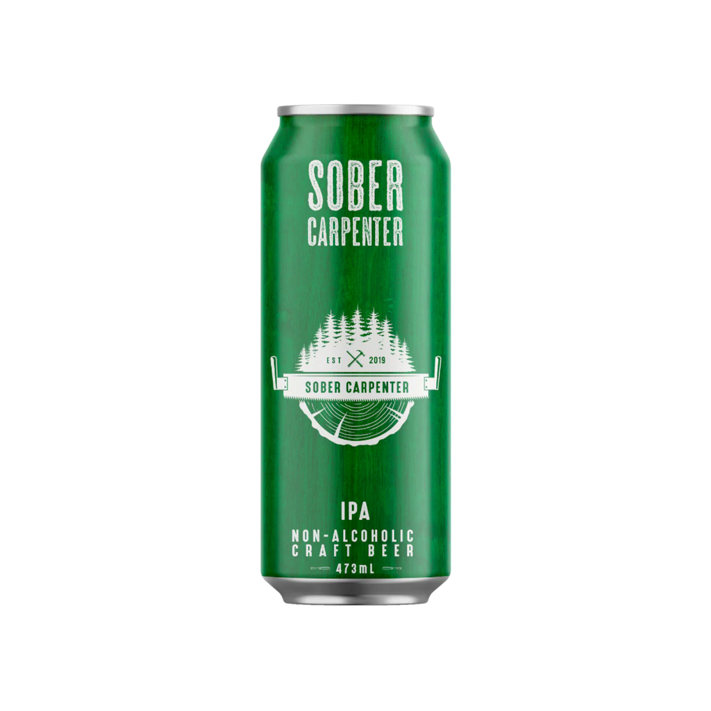 Sober Carpenter IPA - Refreshing Non-Alcoholic Craft Beer