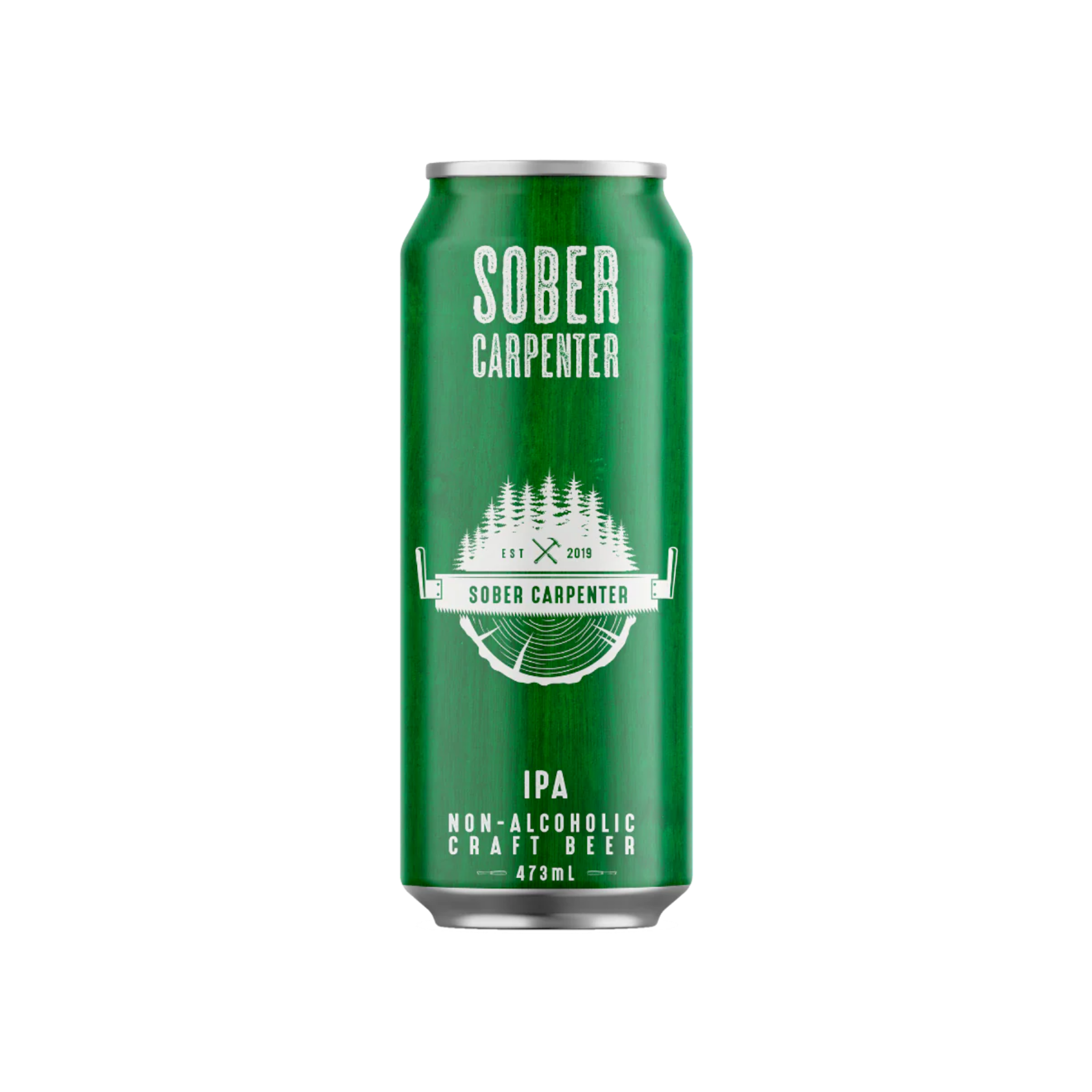 Sober Carpenter IPA - Refreshing Non-Alcoholic Craft Beer