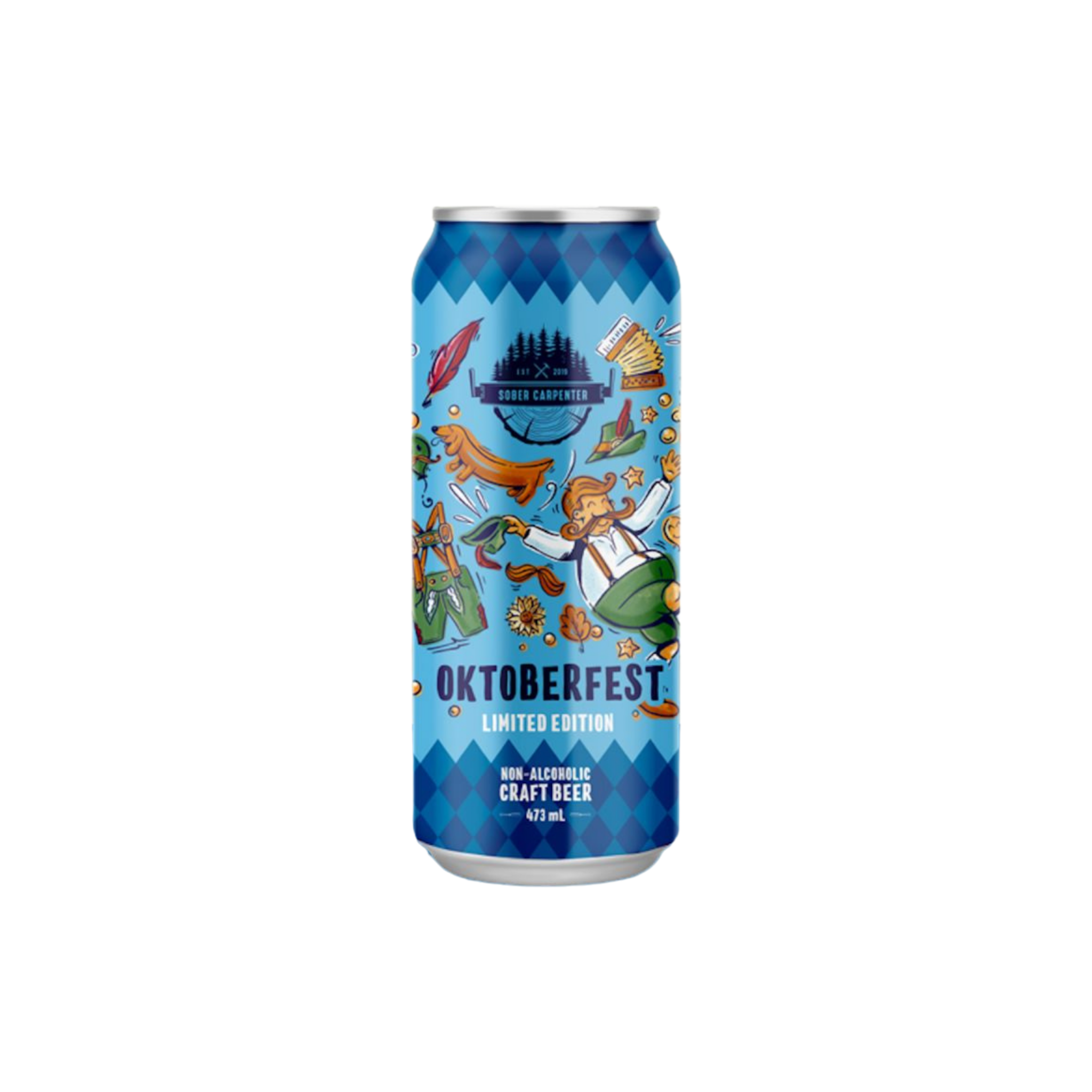 Sober Carpenter Oktoberfest Beer - Crisp and Festive Flavor