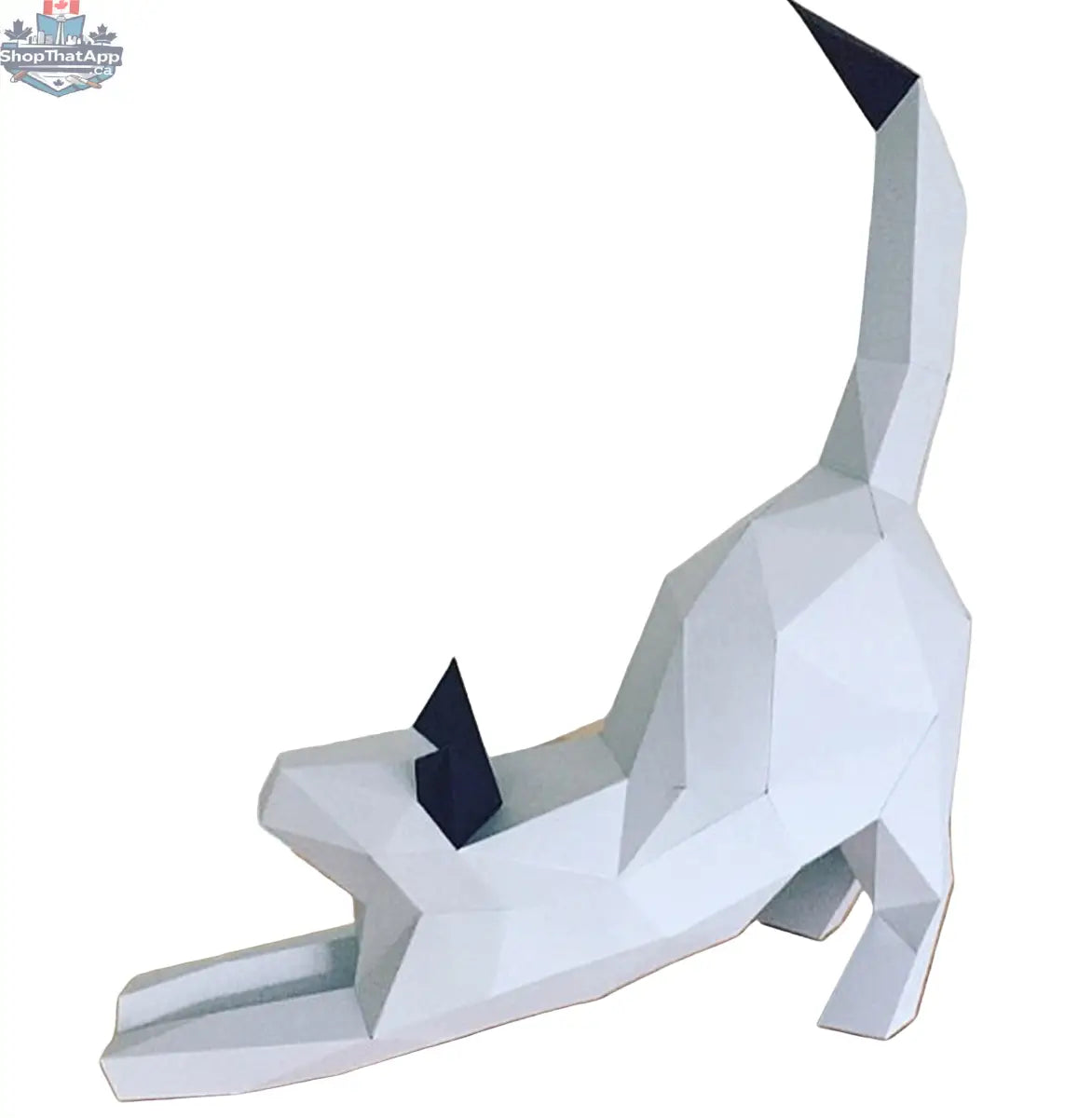 Sofs Lifestyle DIY cat origami kit featuring colorful 3D paper models for creative folding and crafting fun.