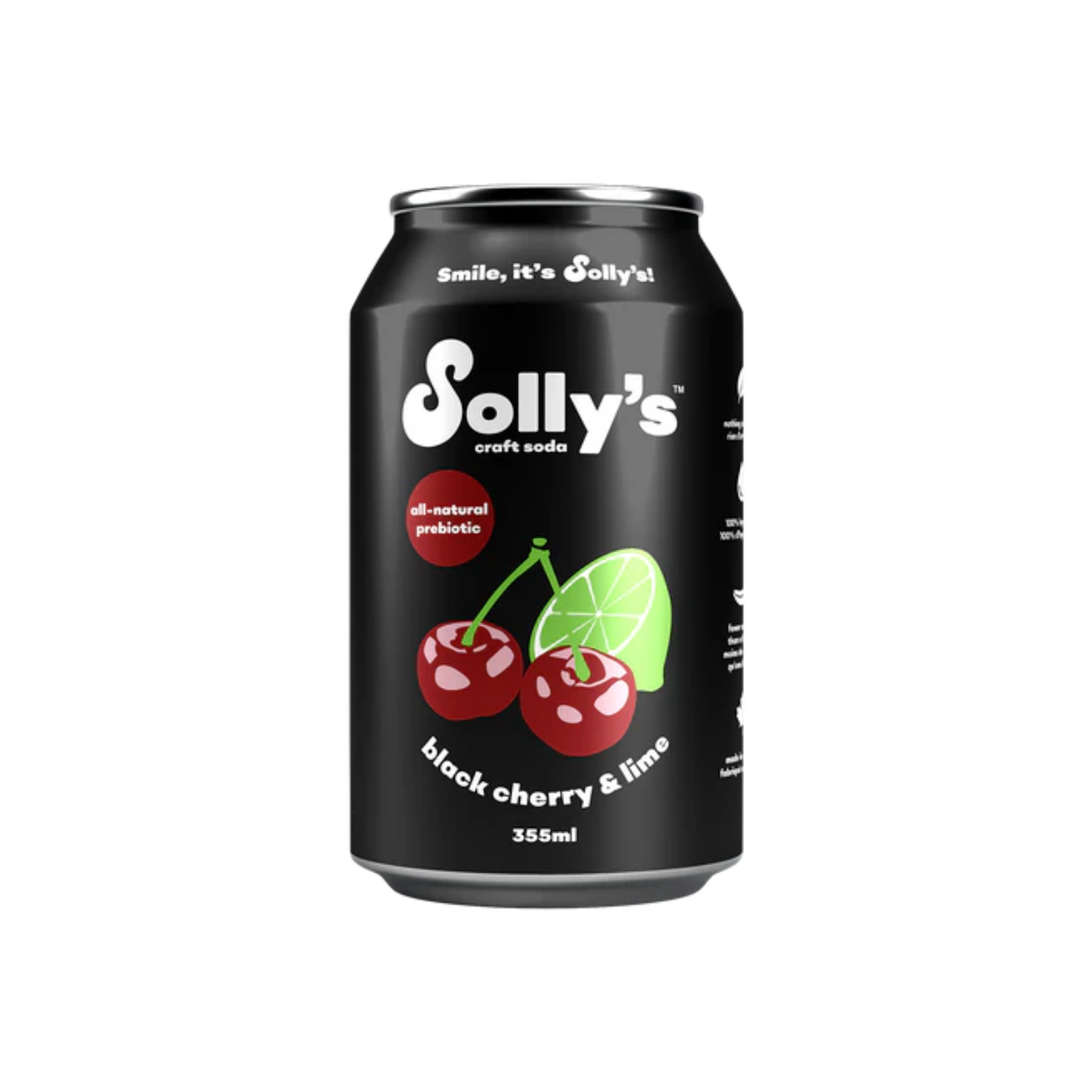 Solly's Black Cherry Lime Drink - Refreshing Flavor Experience