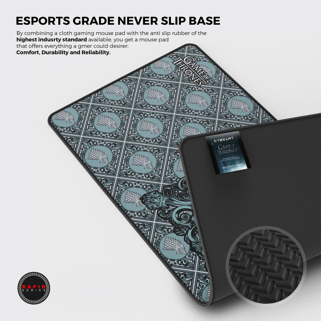 House Stark Mouse Pad for Gamers - Premium Quality Gaming Surface - Shopthatapp.ca