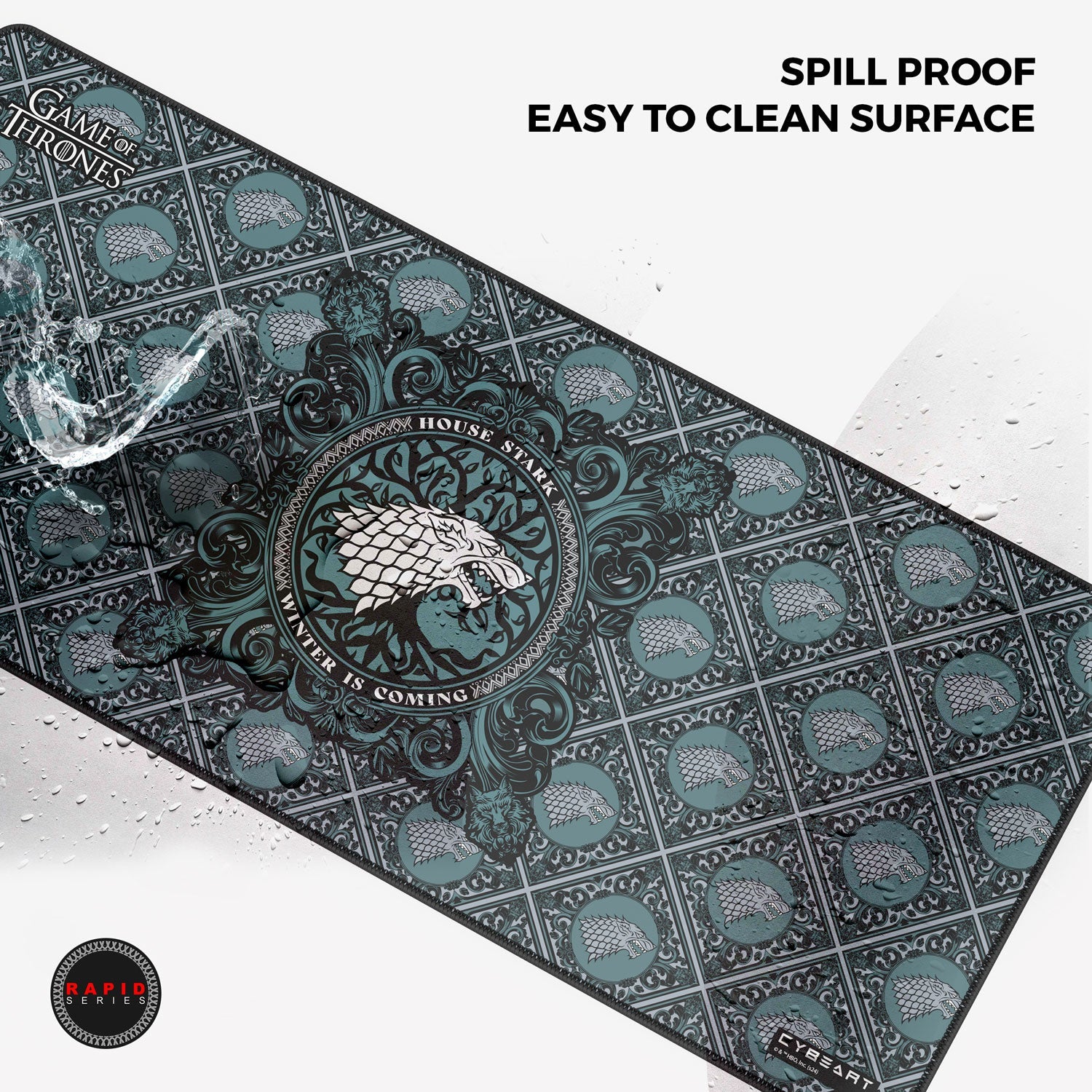 House Stark Mouse Pad for Gamers - Premium Quality Gaming Surface - Shopthatapp.ca