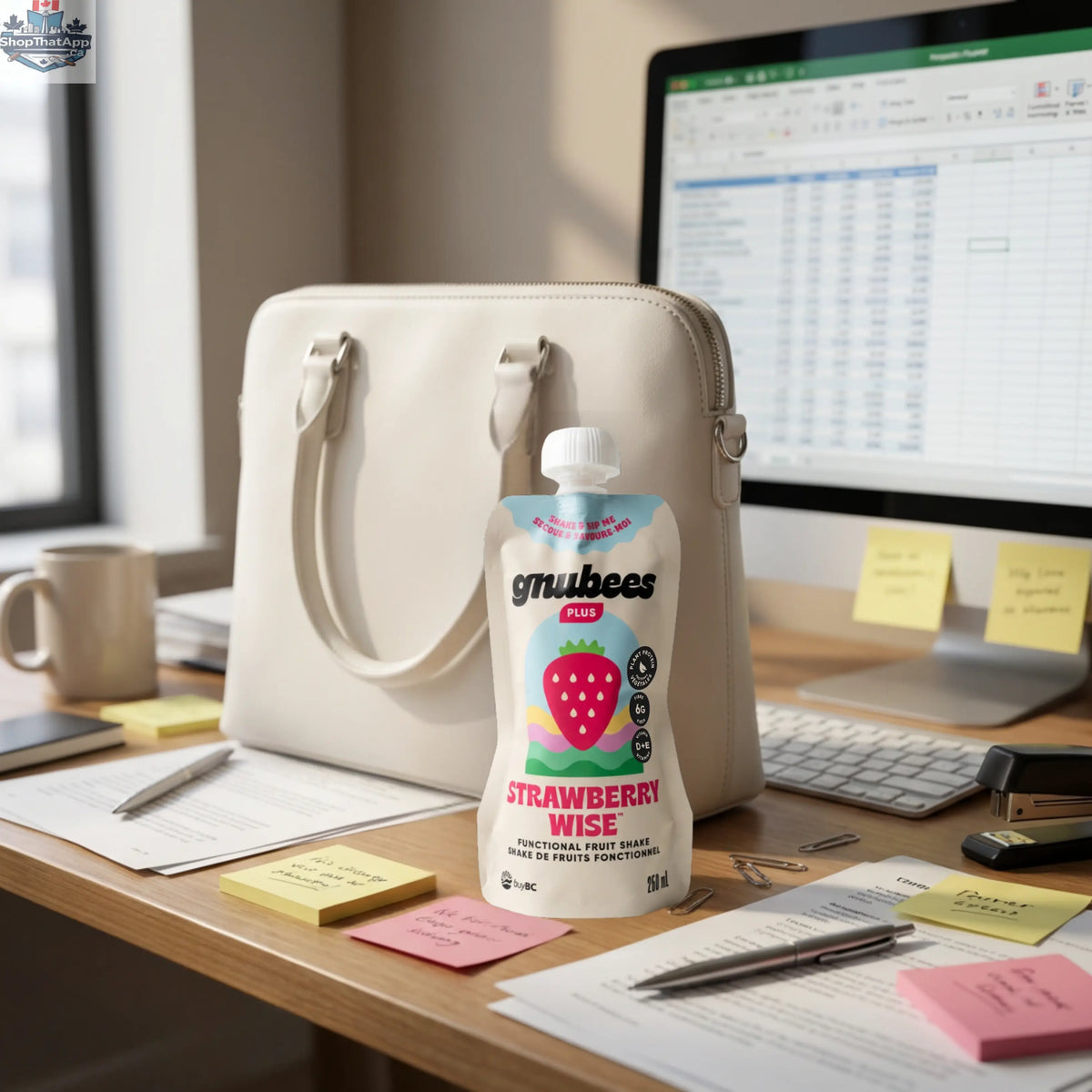 Strawberry Wise - Box with 12 pouches - Shopthatapp.ca