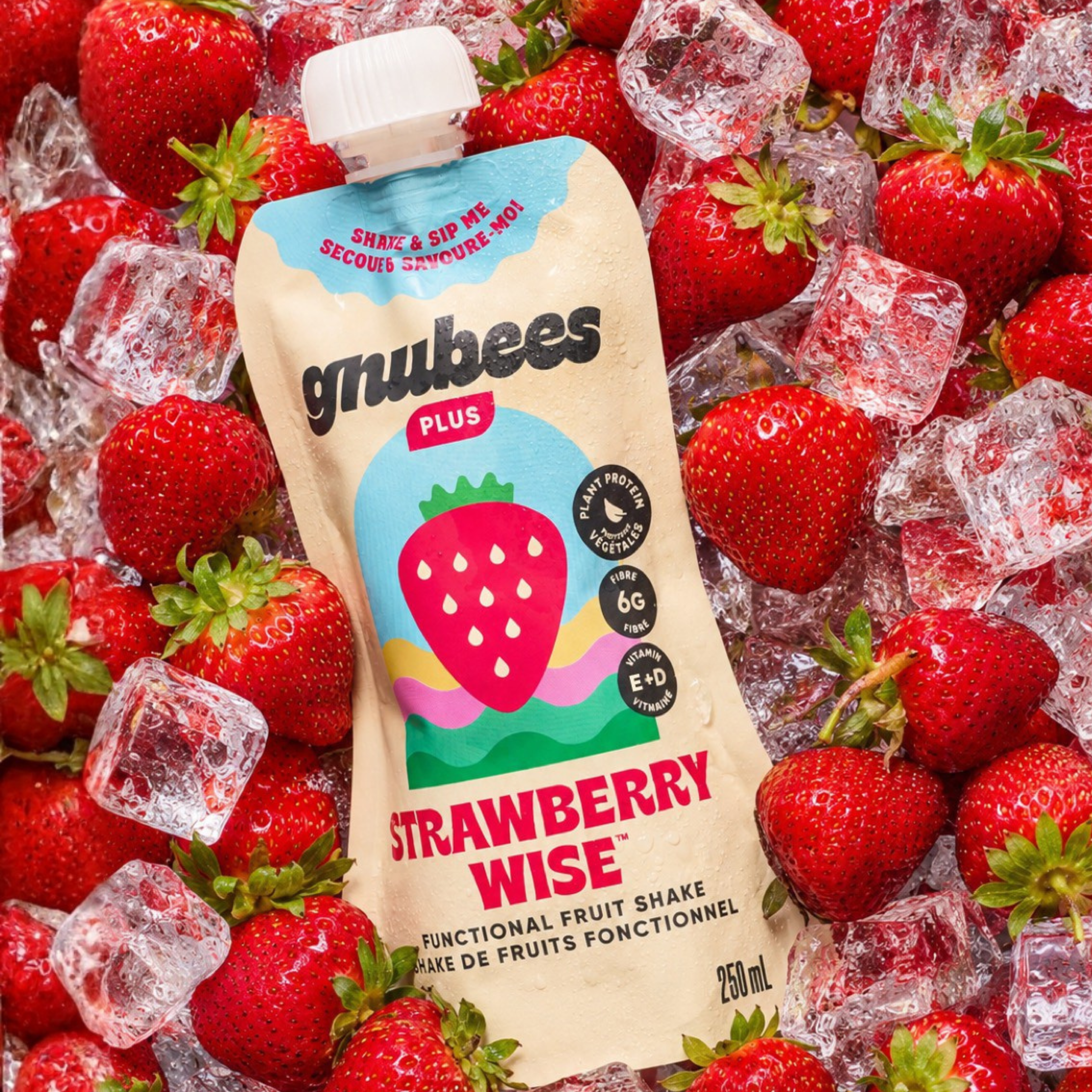 Strawberry Wise - Box with 12 pouches