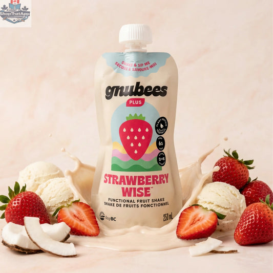 Strawberry Wise - Box with 12 pouches - Shopthatapp.ca