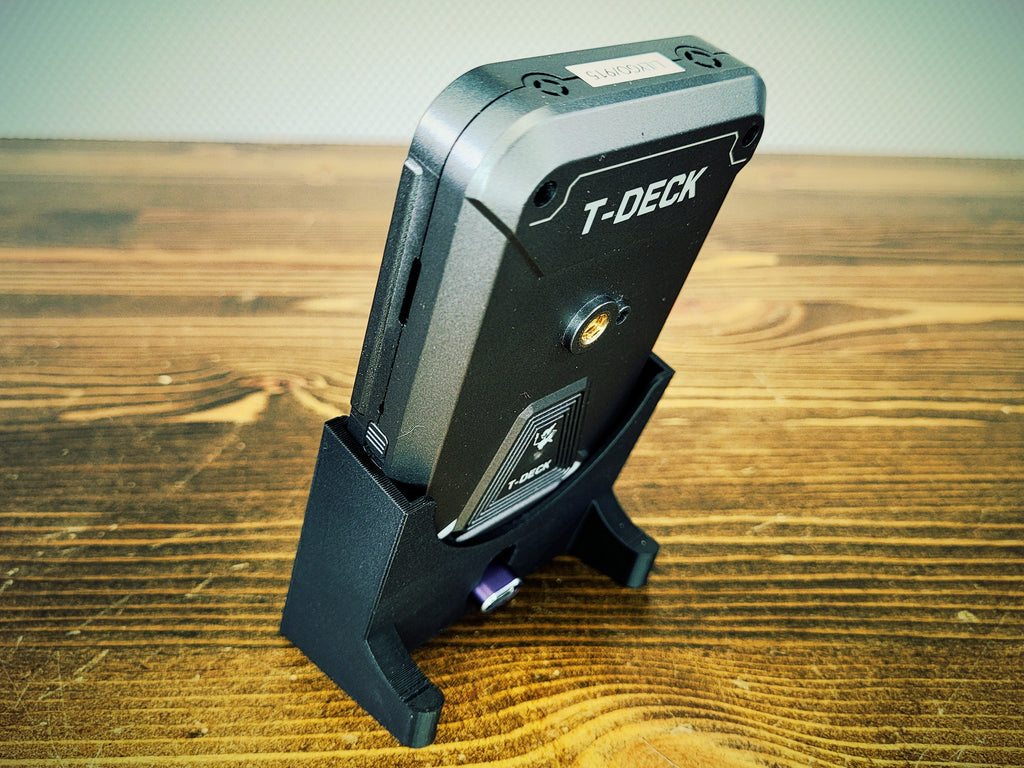 Lilygo T-Deck Plus Stand - Meshtastic & MeshCore Charging Base for Enhanced Connectivity