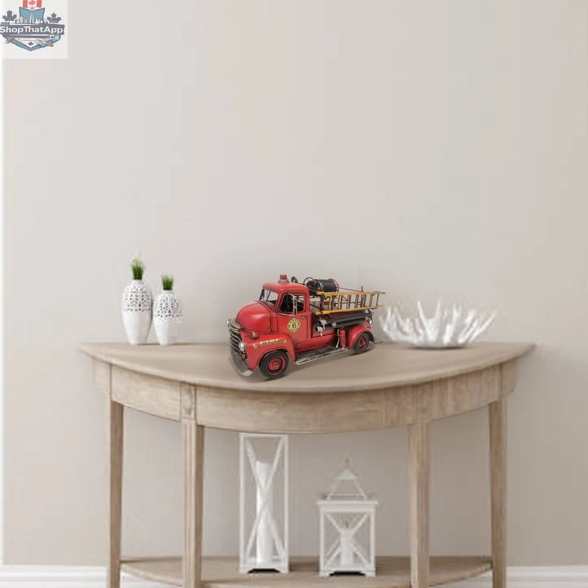 Fire truck Metal Model - Shopthatapp.ca