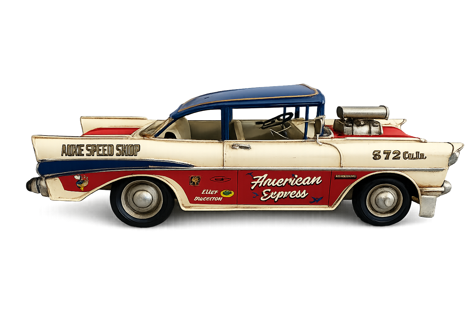 Vintage Metal Car Décor: Timeless Charm for Your Living Space
