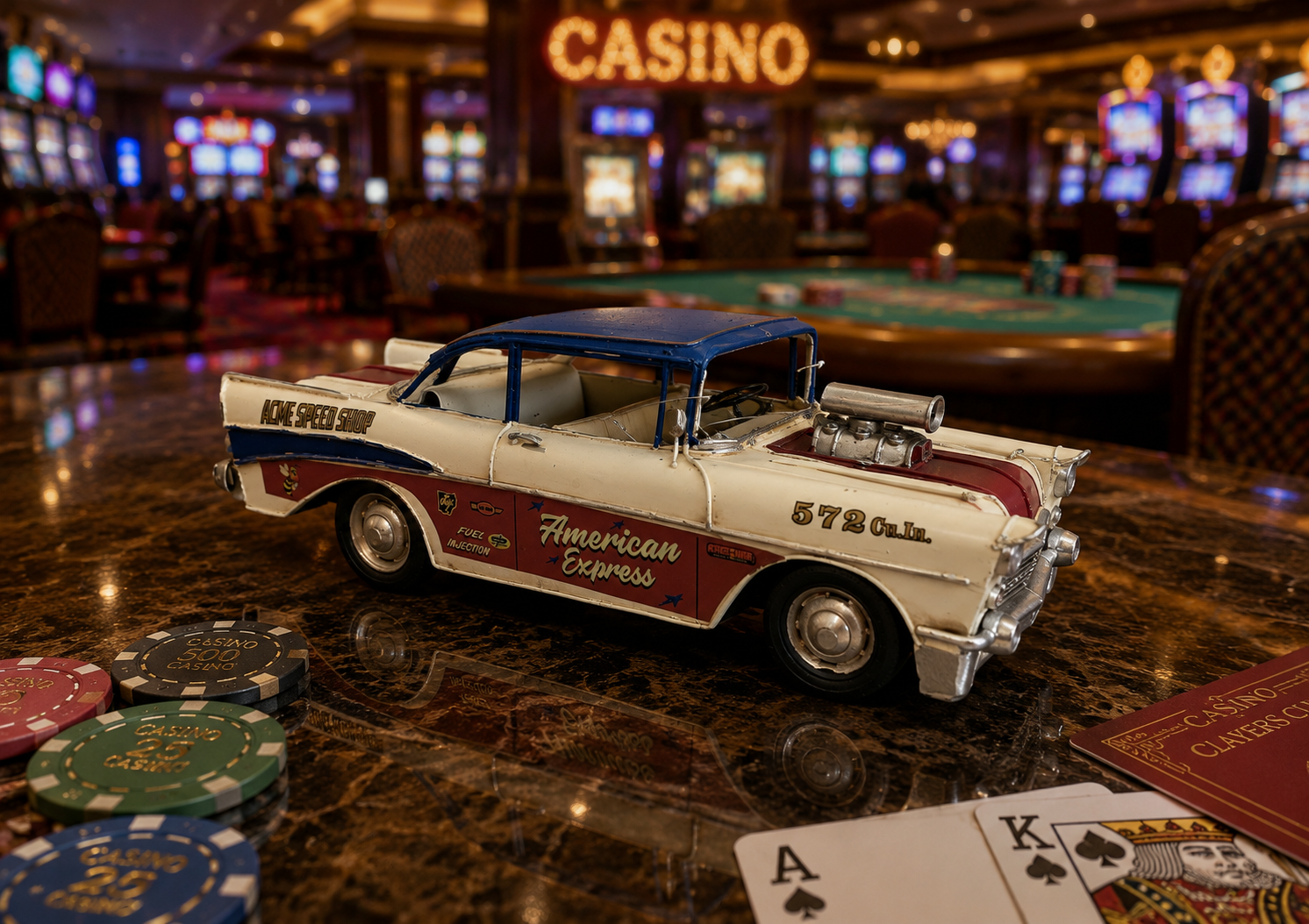 Vintage Metal Car Décor: Timeless Charm for Your Living Space