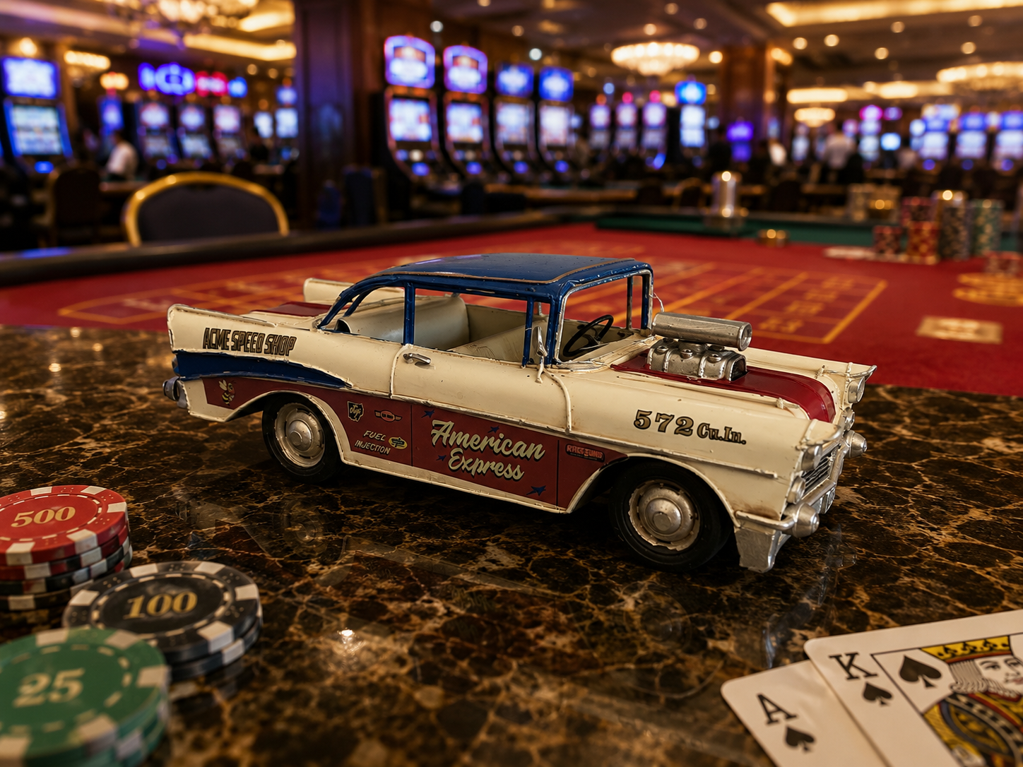 Vintage Metal Car Décor: Timeless Charm for Your Living Space