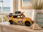Vintage Beach Car Model with Fold-Out Awning — Handcrafted Coastal Beetle - Shopthatapp.ca