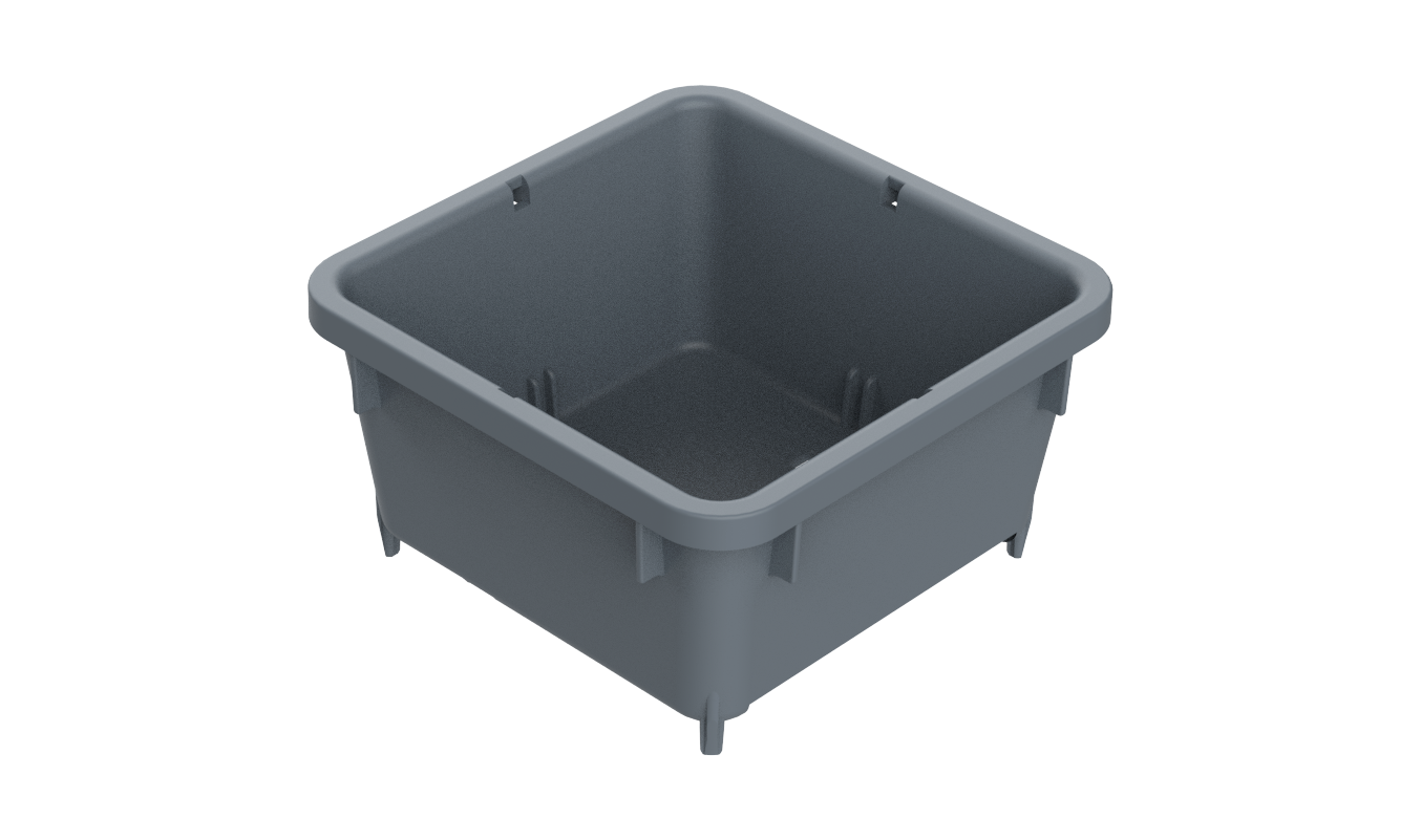 Toolgrid Loose Parts Storage Bins and Dividers for Organized Workspaces