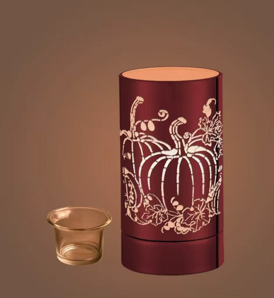 Charming Touch Lamp Pumpkin Design - Create a Cozy Ambience