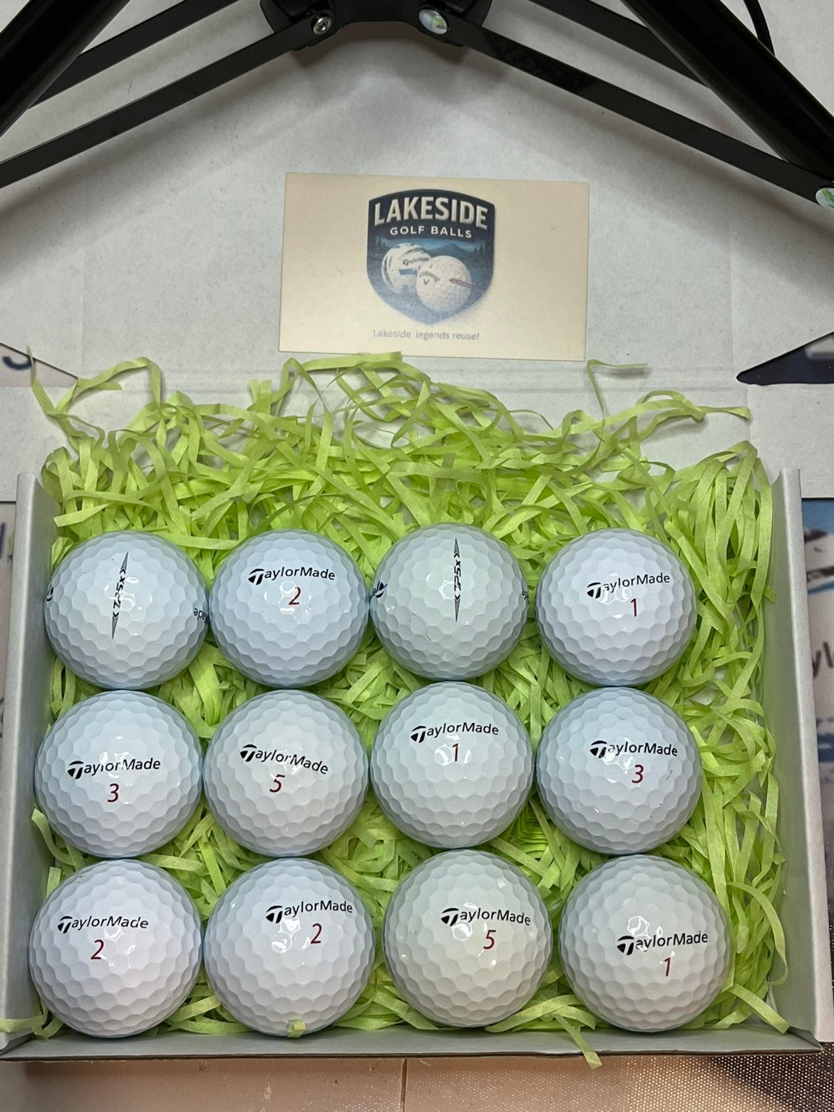 12 Taylormade TP5X White - Shopthatapp.ca