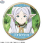 Frieren anime tin badge featuring character design, part of Doki Doki Land's collectibles series from Frieren: Beyond Journey's End.