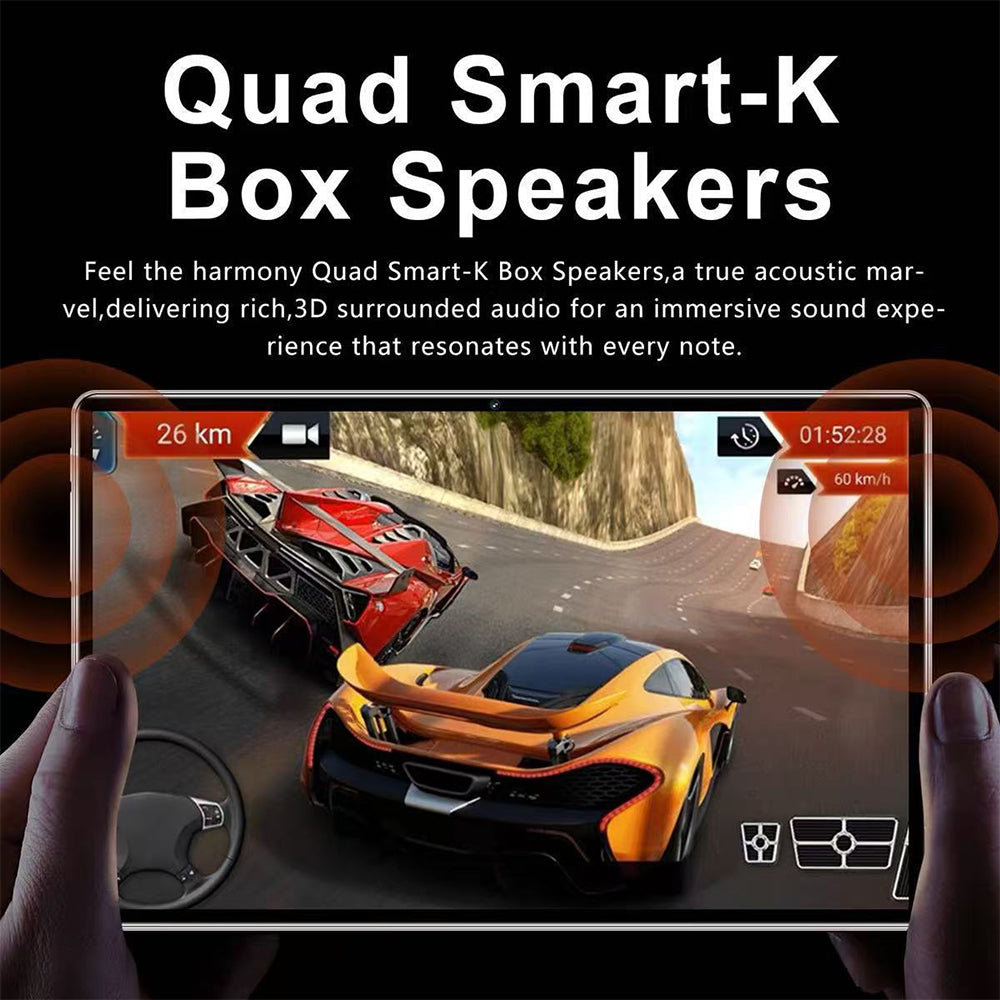 4G LTE Tablet – 10" HD Display 5000mAh Battery GPS 6GB RAM + 64GB