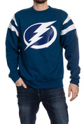 Tampa Bay Lightning Varsity Retro Style Crewneck Sweatshirt - Shopthatapp.ca