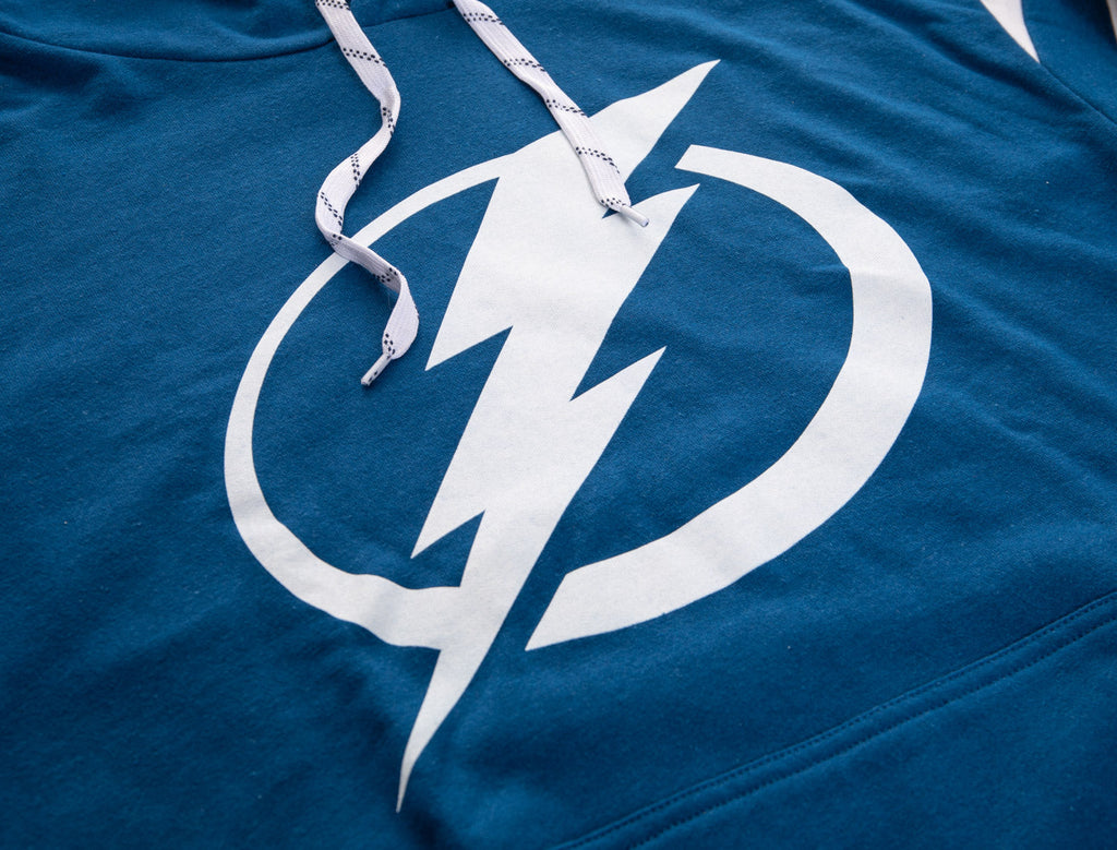 Tampa Bay Lightning Varsity Retro Style Hoodie - Shopthatapp.ca