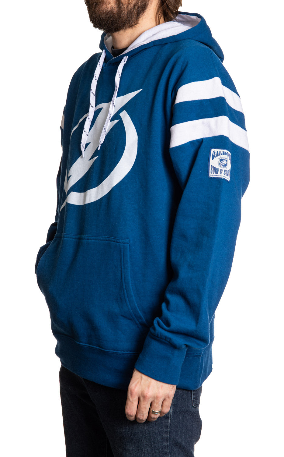 Tampa Bay Lightning Varsity Retro Style Hoodie - Shopthatapp.ca
