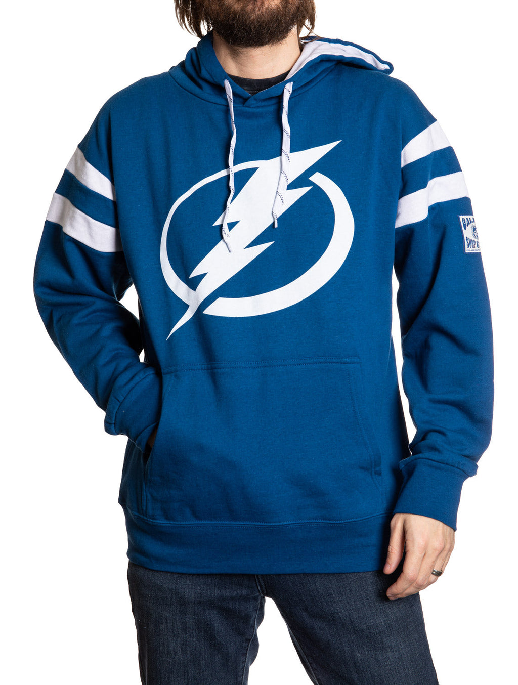 Tampa Bay Lightning Varsity Retro Style Hoodie - Shopthatapp.ca