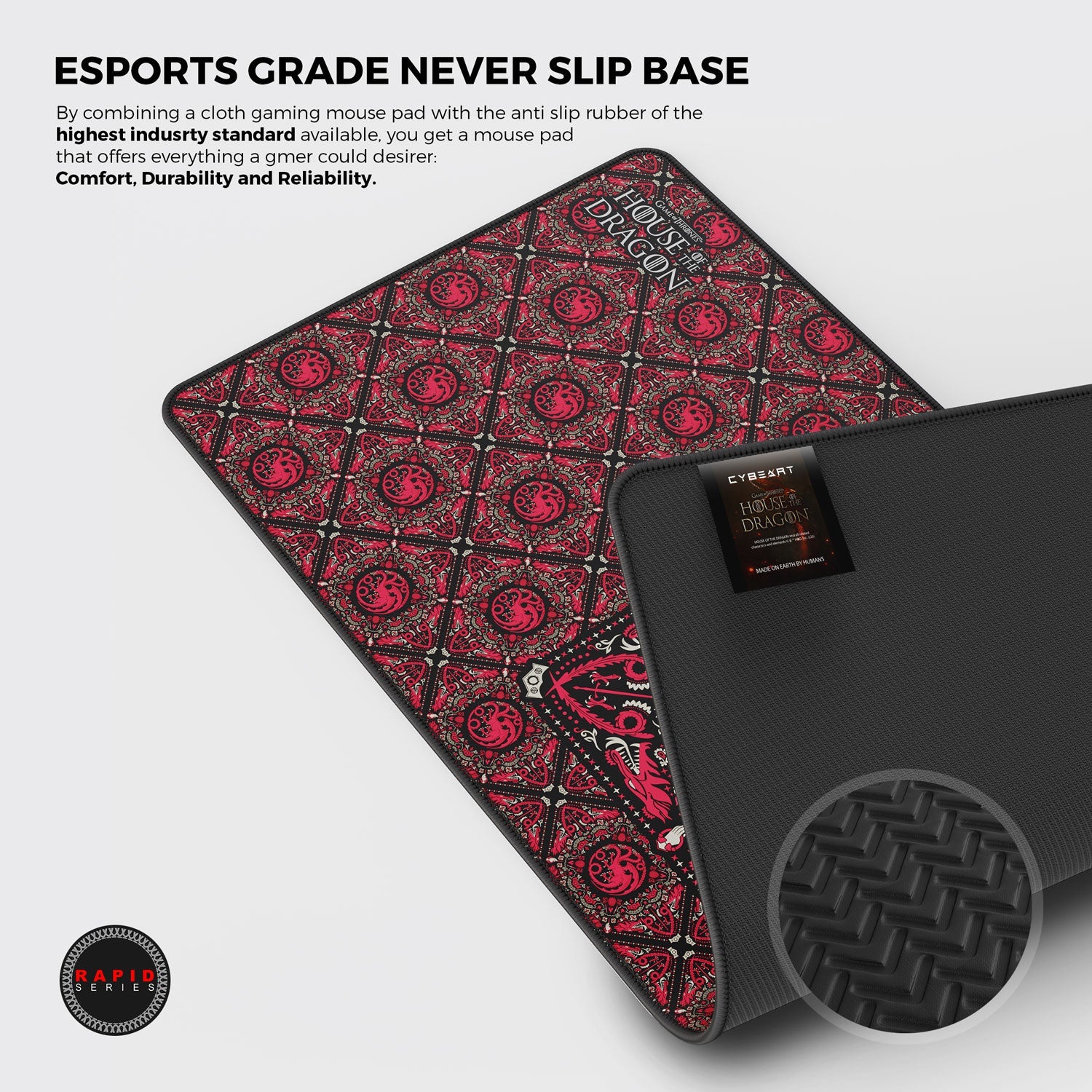 House Targaryen Mouse Pad for the Ultimate Gaming Experience - Shopthatapp.ca