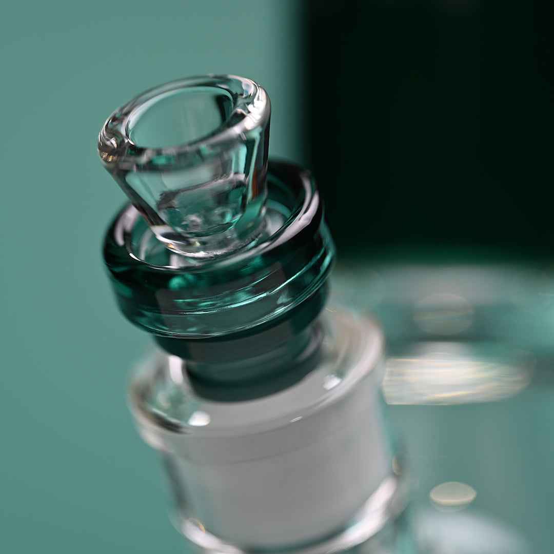 Colored Tube (16″) High-quality Borosilicate Glass Beaker Bong