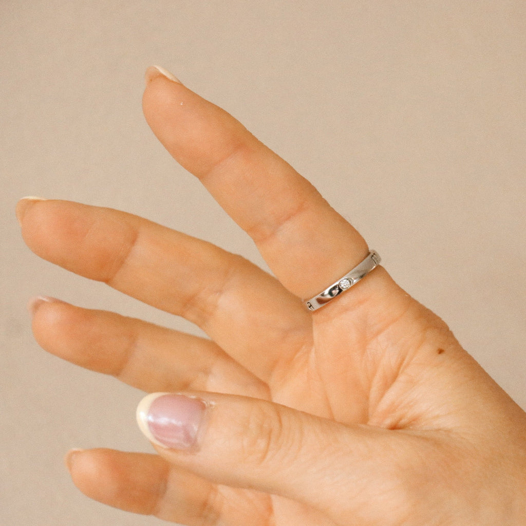 Jonc MAMA - Argent - Www.Shopthatapp.ca