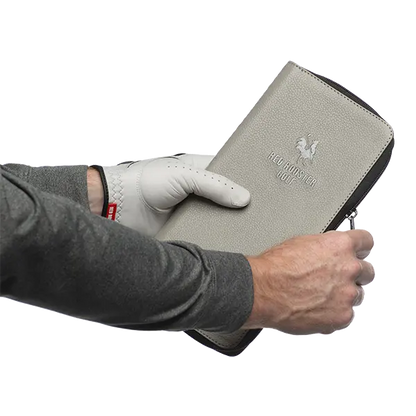 Red Rooster Golf Canada Cockpit glove case, a compact driving accessory designed to enhance your golf experience with organized storage.