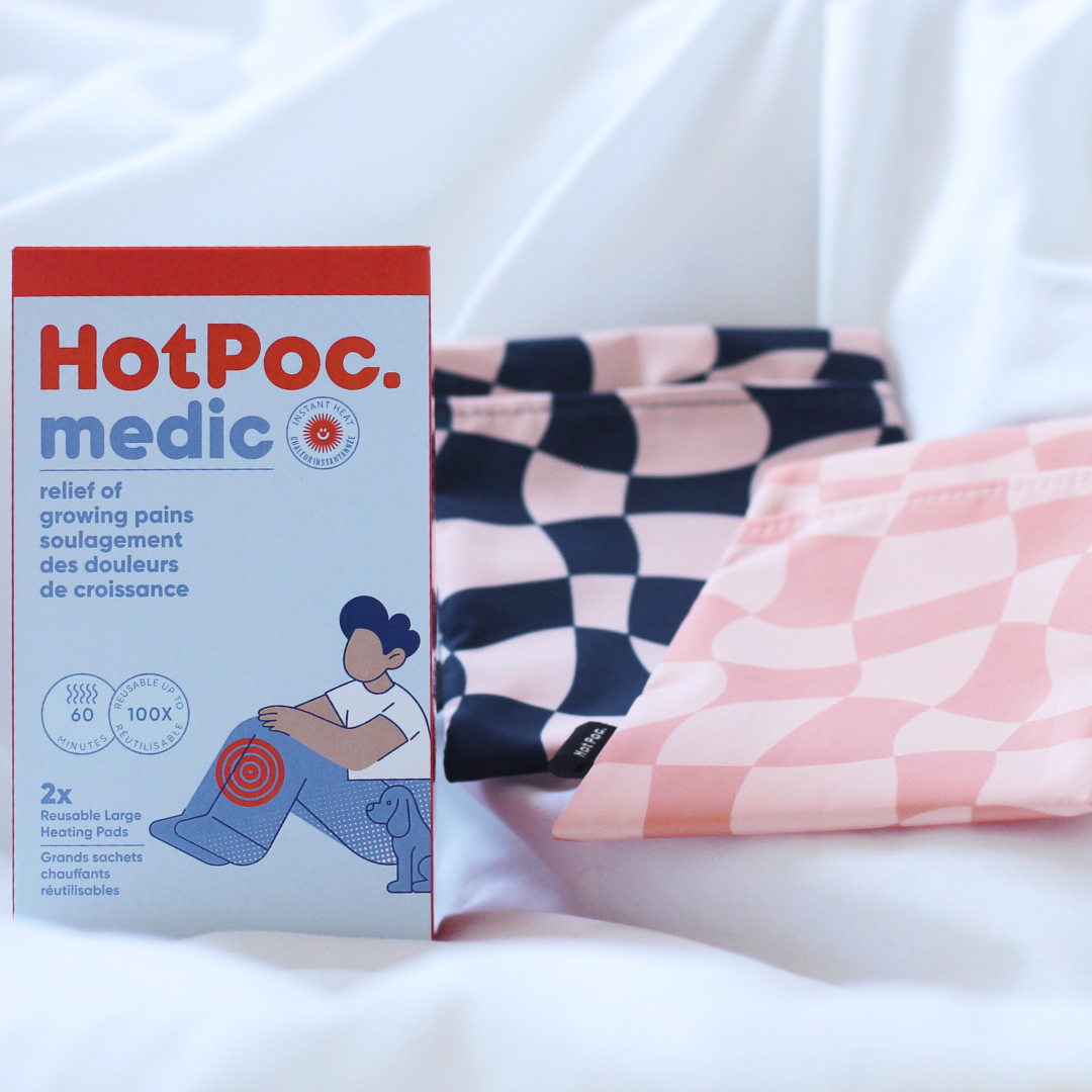 HotPoc medic Reusable Heat Pack for Kids — 2-Pack with Pouches - Www.Shopthatapp.ca