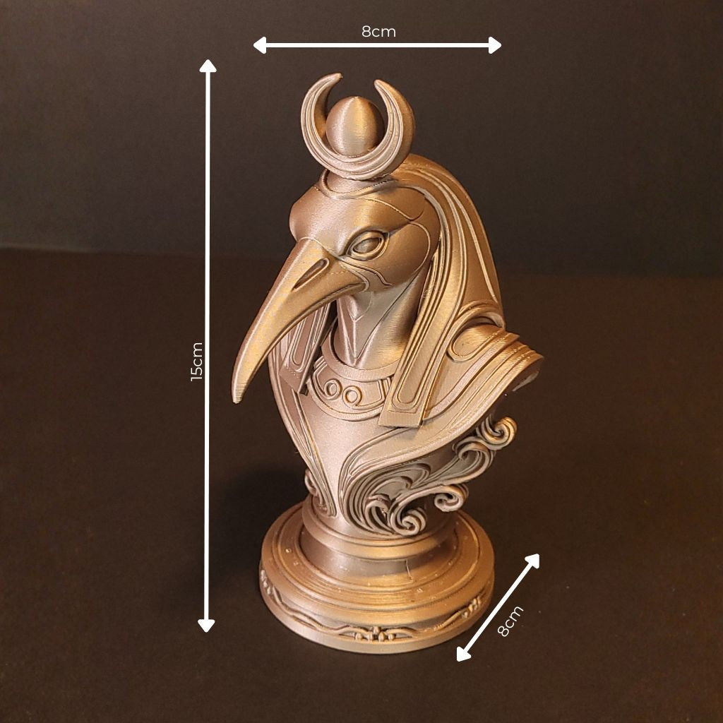 Thoth Bust Egypt Mythology Series - Egyptian God Sculpture - Shopthatapp.ca