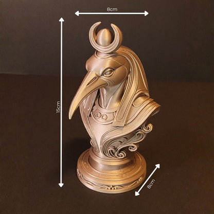 Thoth Bust Egypt Mythology Series - Egyptian God Sculpture - Shopthatapp.ca