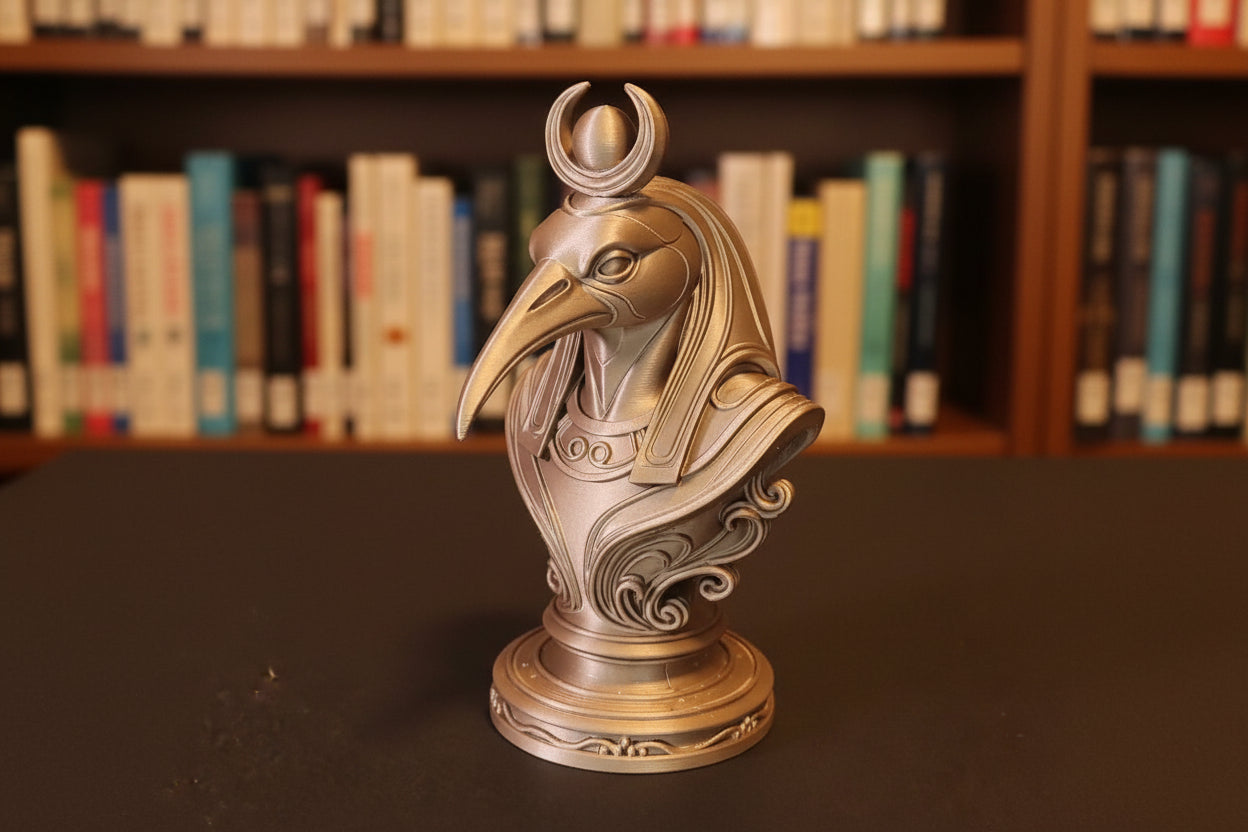 Thoth Bust Egypt Mythology Series - Egyptian God Sculpture - Shopthatapp.ca