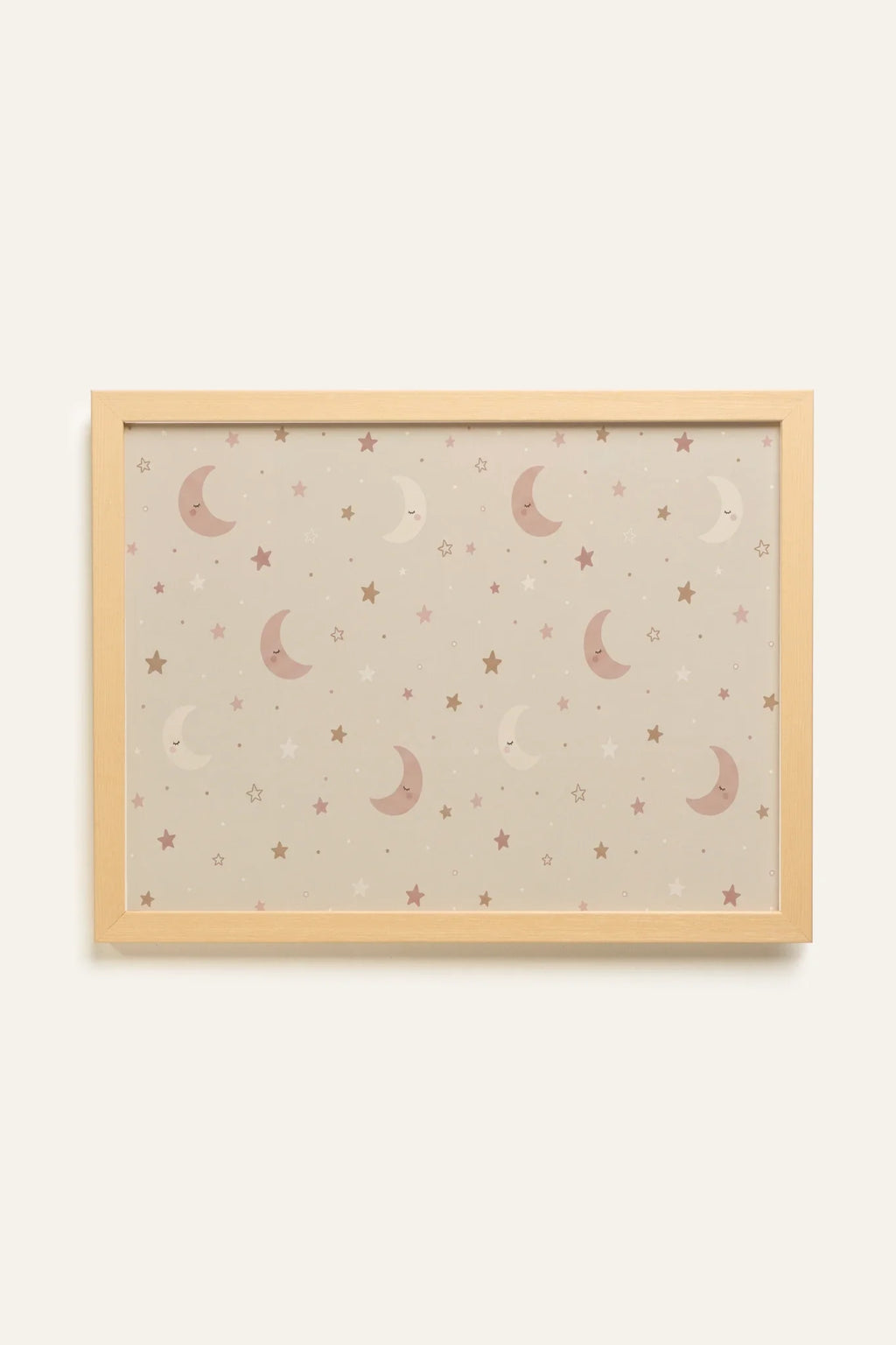 TINY STARS, Oeuvre sur toile rigide, encadré Naturel Clair (collective)