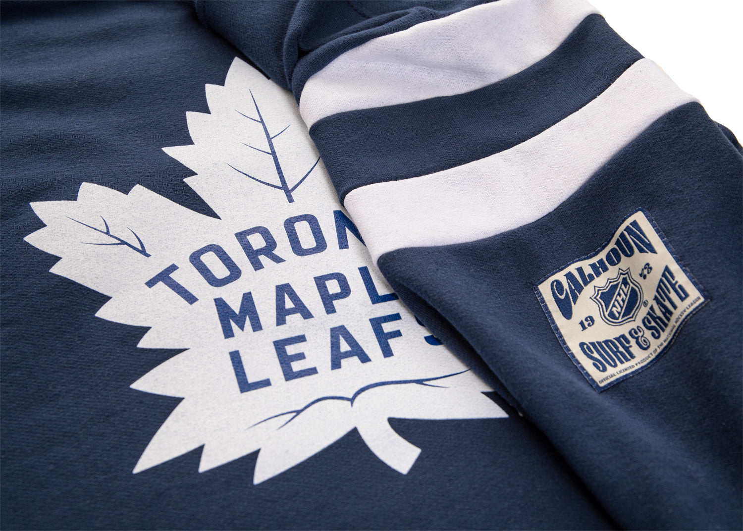 Toronto Maple Leafs Varsity Retro Style Crewneck Sweatshirt - Shopthatapp.ca
