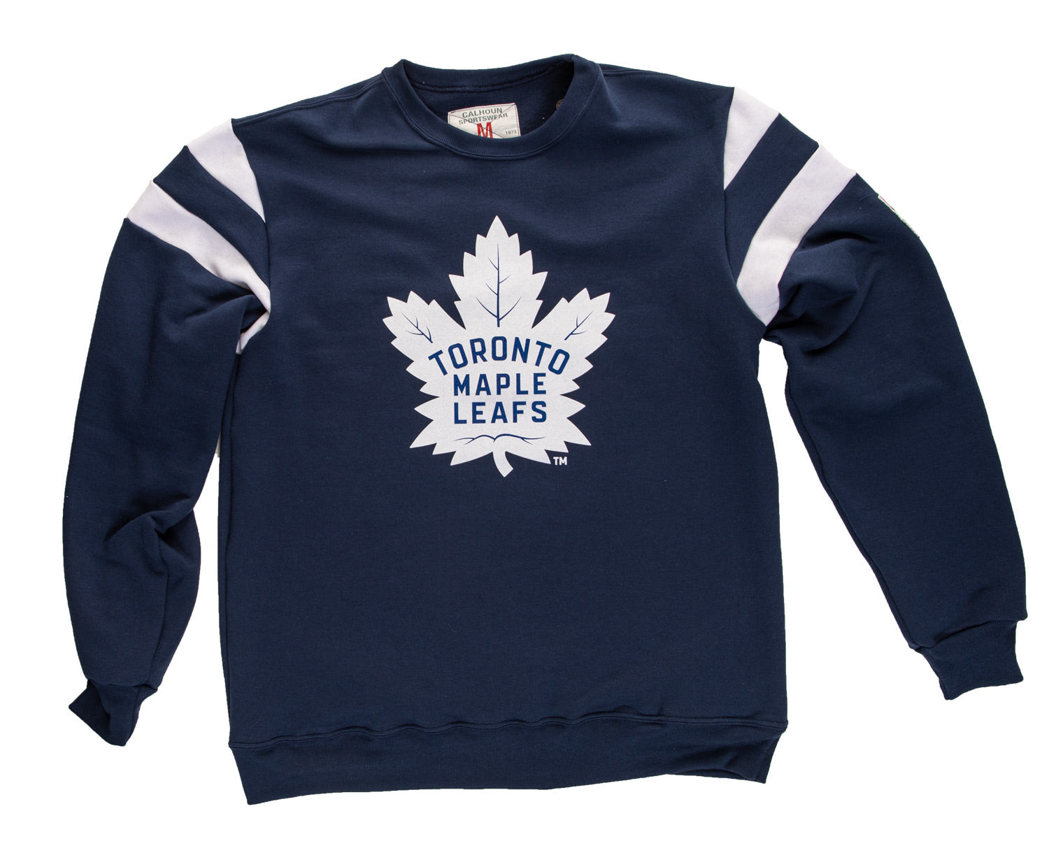 Toronto Maple Leafs Varsity Retro Style Crewneck Sweatshirt - Shopthatapp.ca