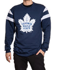 Toronto Maple Leafs Varsity Retro Style Crewneck Sweatshirt - Shopthatapp.ca